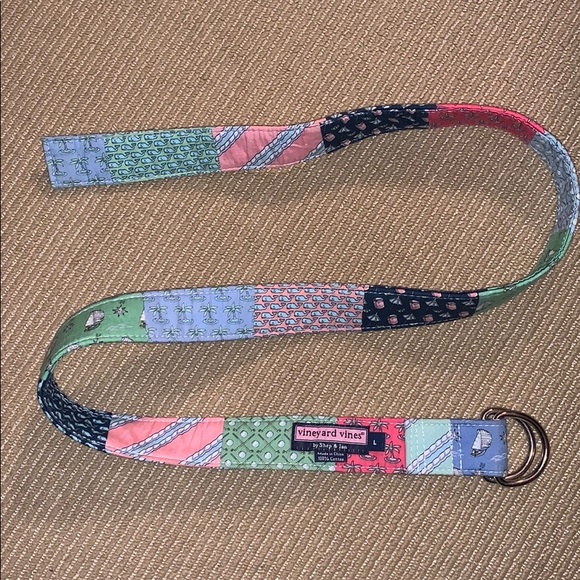 Vineyard Vines Other - Vineyard Vines - Mens Patchwork Belt - L